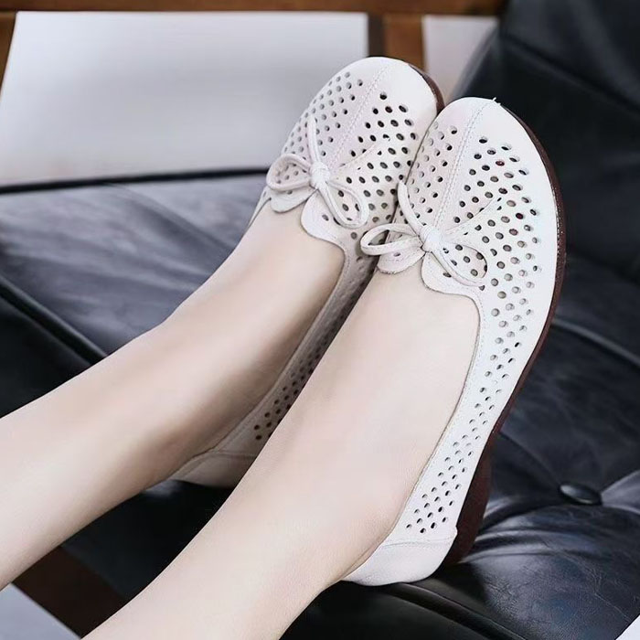 Балетки на  підошві білі